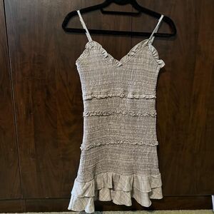 Boutique Olivaceous smocked Women's Dress